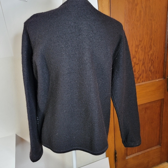 Womens Village Sport by Liz Claiborne Company Wool Button up Cardigan Size Large - Picture 3 of 7